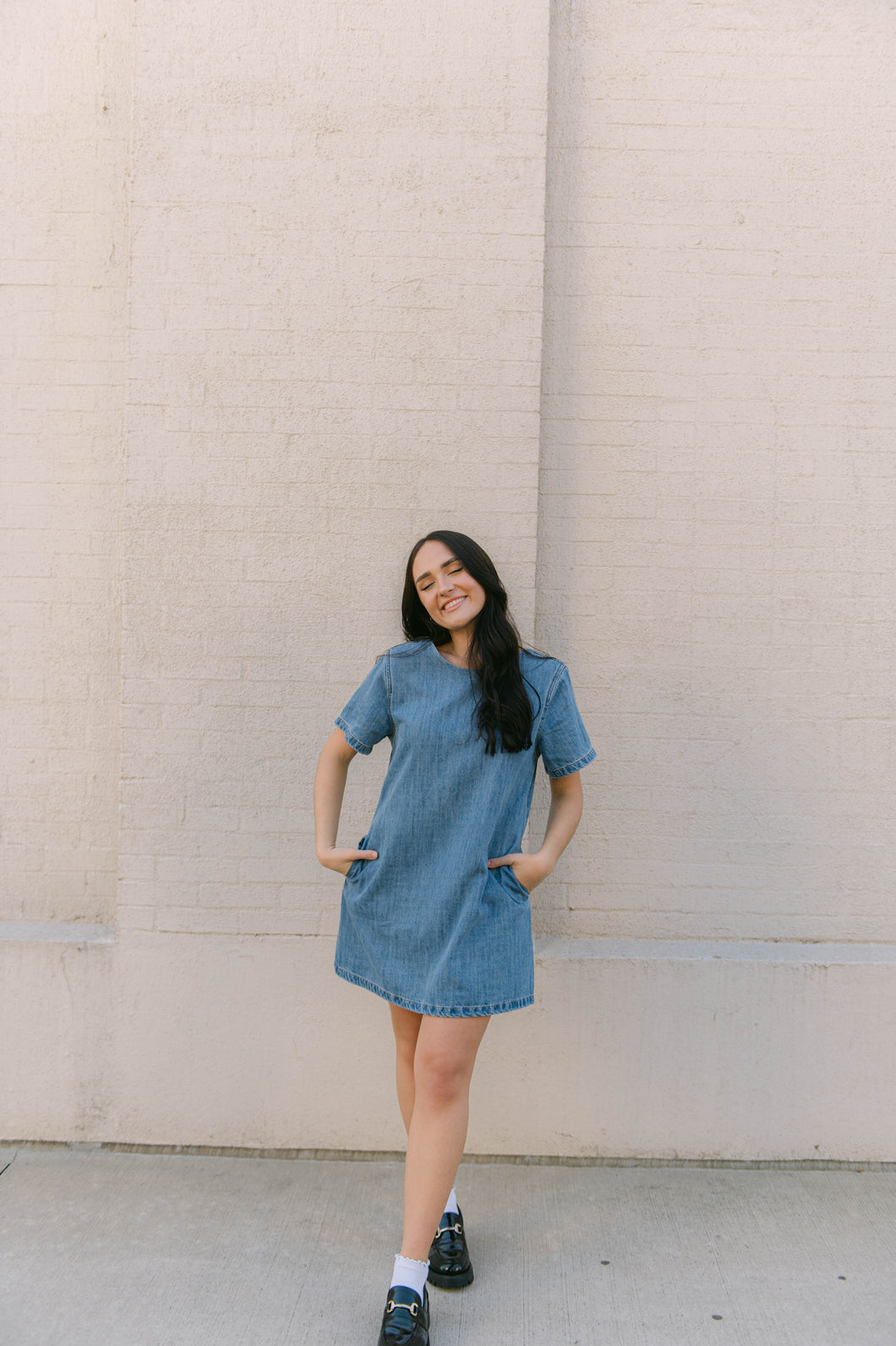 Cosmo Denim Mini Dress