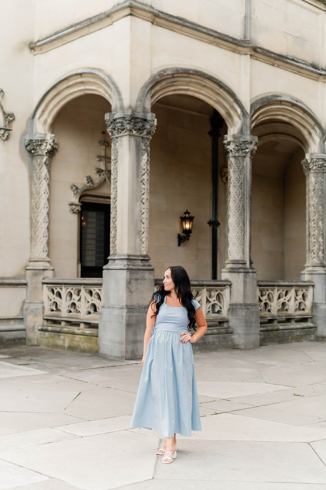 Hydrangea Midi Dress